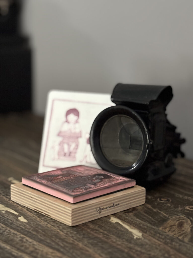 vecchio apparecchio fotografico